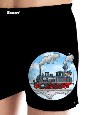 Kouř z komína pánské trenky Black