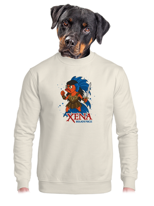 unisex mikina bez kapuce