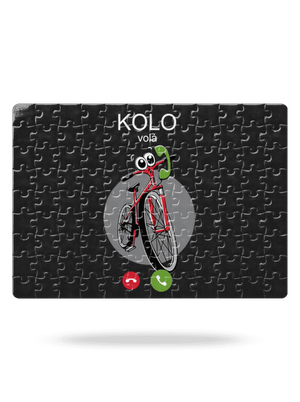 Kolo volá puzzle White