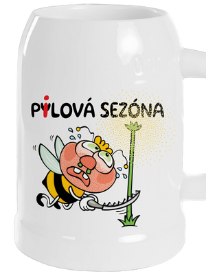 Pylová sezóna půllitr White