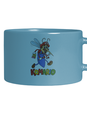 Komario hrnek makronka Blue Macaron