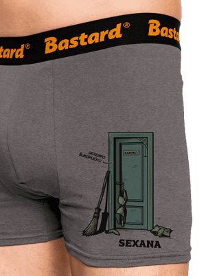 Sexana boxerky Gray Melange