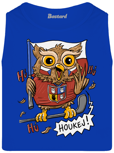 Houkej pánské tílko Royal Blue
