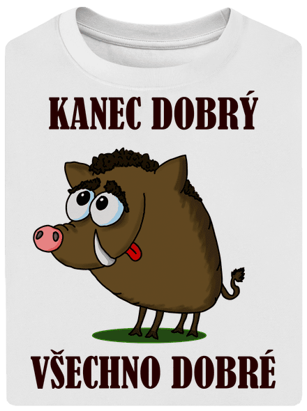 Kanec dobrý unisex tričko oversized White