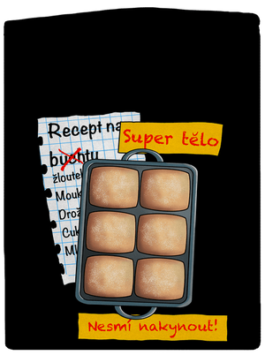 Buchty pánská mikina na zip Black