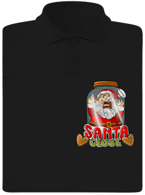 Santa close pánská polokošile Black