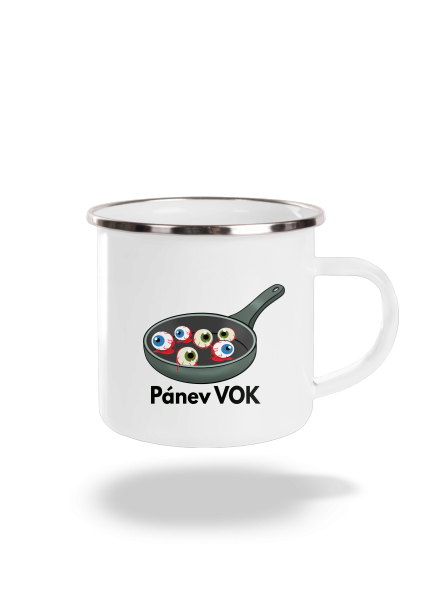 Pánev vok plecháček White