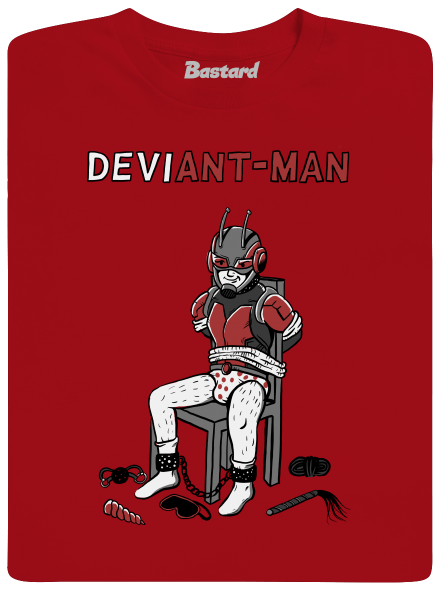 DeviAnt-man pánské dlouhý rukáv Red