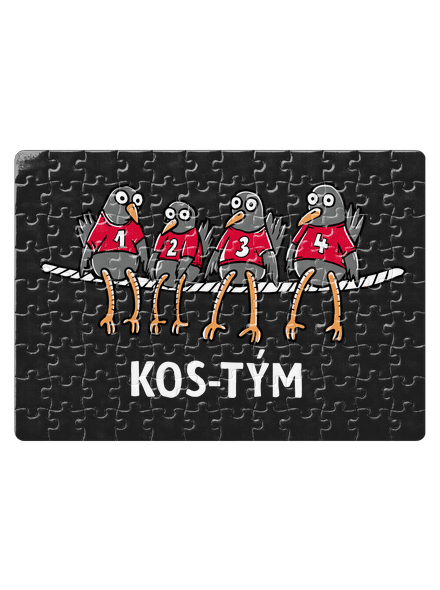 Kos-tým puzzle White