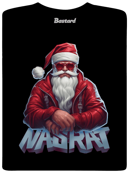 Sranta Klaus pánské tričko Black