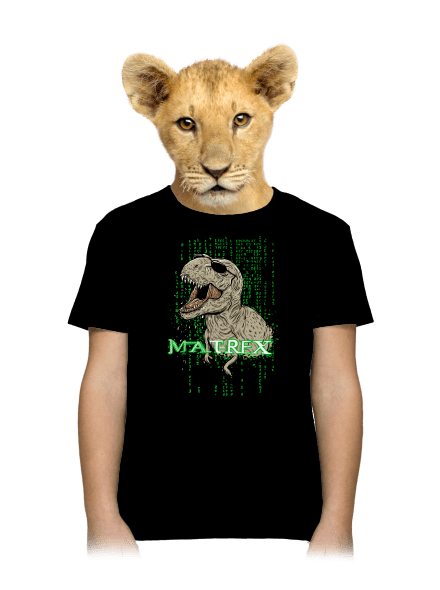 MAT-REX dětské tričko Black