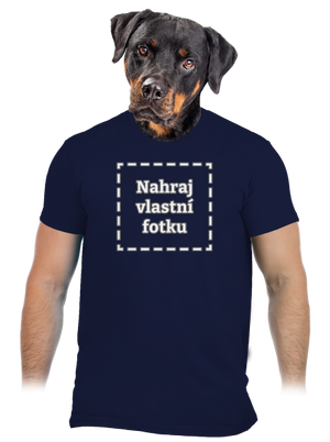 Vlastní potisk pánské tričko Navy