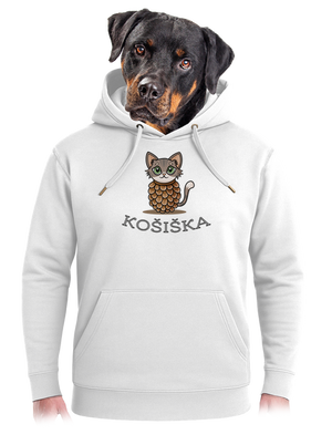 Košiška unisex mikina premium Snowwhite
