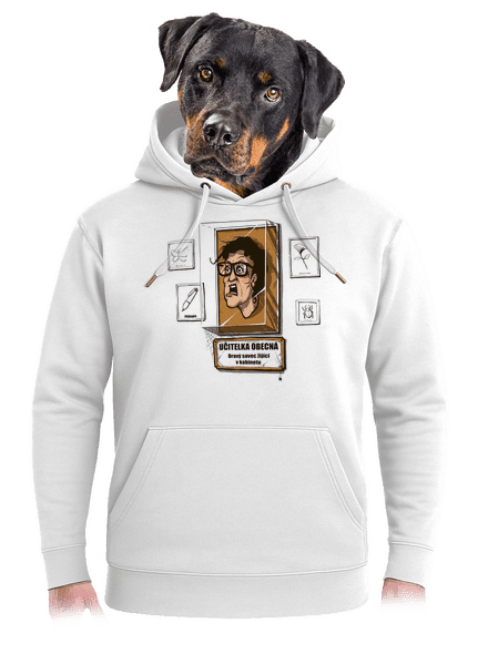 Učitelka obecná unisex mikina premium Snowwhite