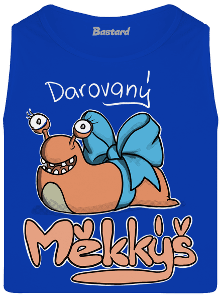 Darovaný měkkýš pánské tílko Royal Blue