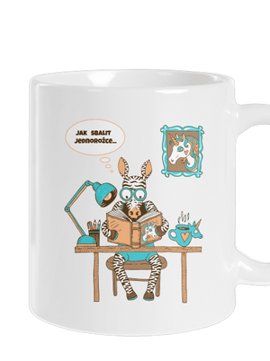 Jak sbalit jednorožce klasický hrnek White