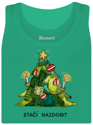 Stačí nazdobit dámské tílko klasické Mint Mal