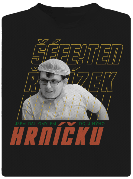 B18: Kluk s řetízkem pánské sportovní tričko Black