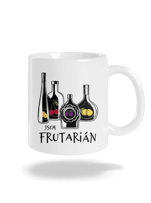 Frutarián klasický hrnek White