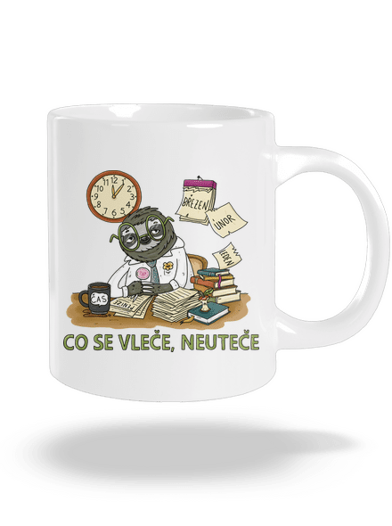 Co se vleče, neuteče velký hrnek White