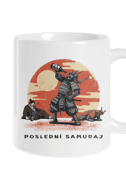 Poslední samuraj klasický hrnek White