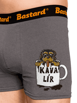 Kávalír boxerky Gray Melange