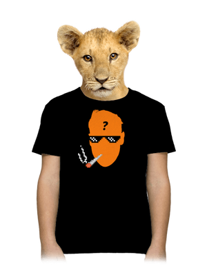 Thug life dětské tričko Black