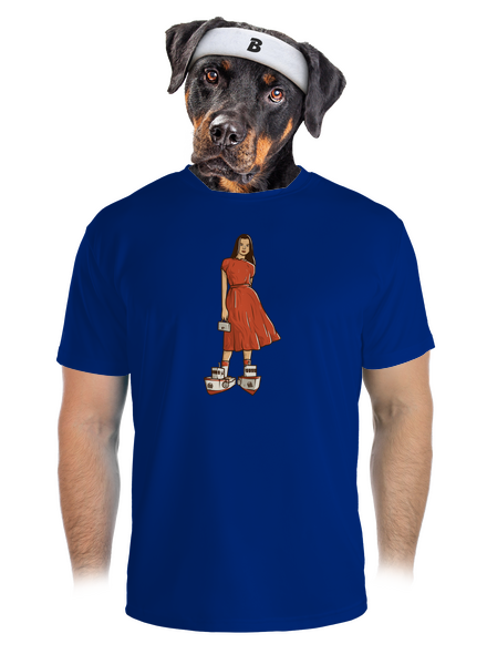 Lodičky pánské sportovní tričko Royal Blue Mal