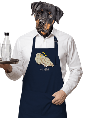 Sova něžná zástěra Navy