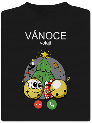 Vánoce volají pánské sportovní tričko Black