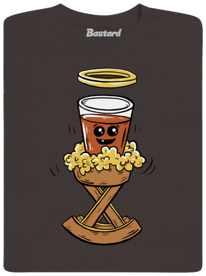 Panáček v jesličkách pánské dlouhý rukáv Bear Brown