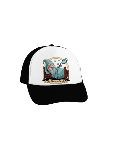 Maroděj kšiltovka truckerka Black cap