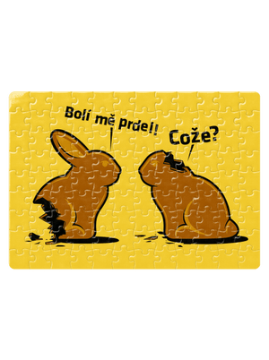 Bolí mě prdel puzzle White