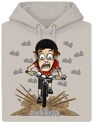 Cinklista unisex mikina premium Pastel Macchiato