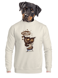 unisex mikina bez kapuce