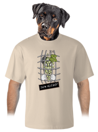 unisex tričko oversized