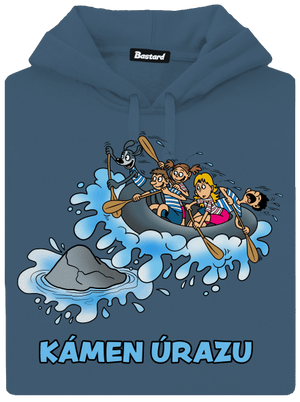 Kámen úrazu dámská mikina klokanka Denim