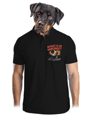 Míchačka pánská polokošile Black