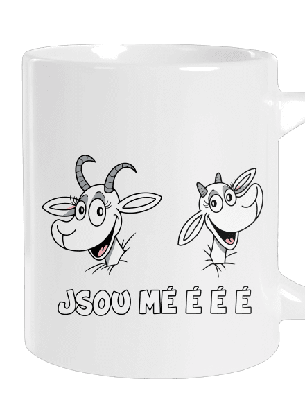 Kozy Jsou méééé velký hrnek White