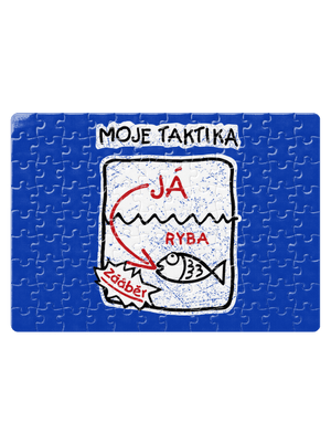 Rybářská taktika puzzle White