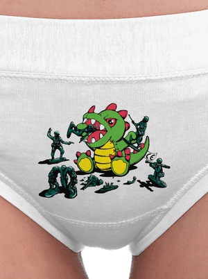 Hračky dámské kalhotky White