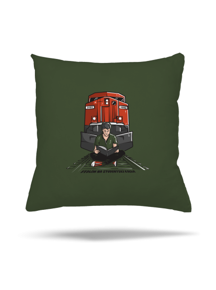 Studentská kolej polštář Olive Green