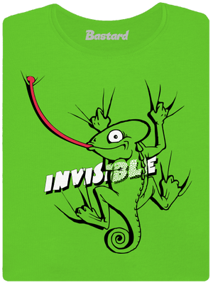 Invisible chameleon dámské tričko Apple Green