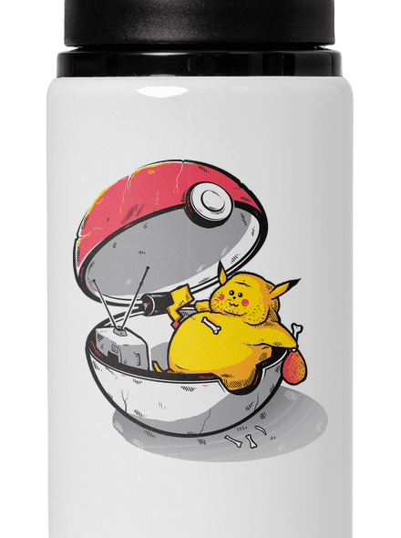 Konec pokémona lahev na vodu White