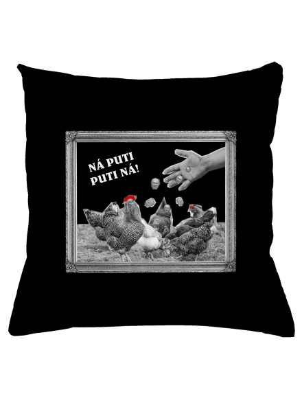 Ukrajina - Ná Puti Puti Ná polštář Black