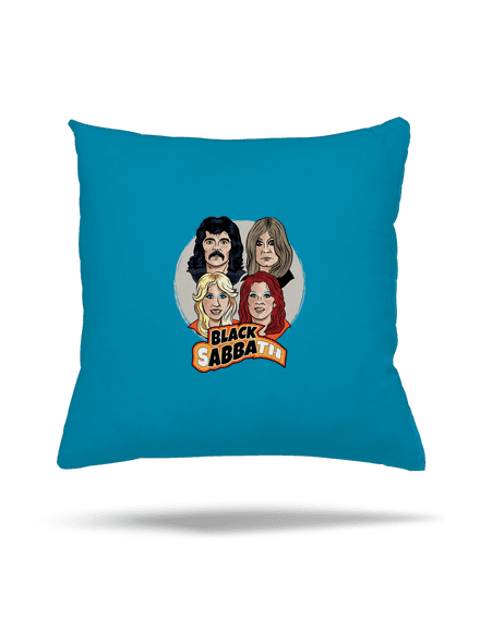 Black Abba polštář Blue Turquoise