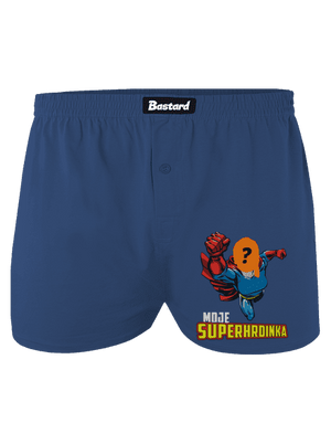 Moje superhrdinka pánské trenky Blue