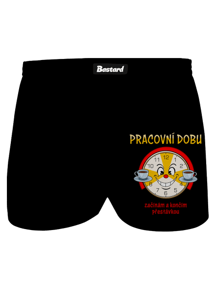 Pracovní doba pánské trenky Black