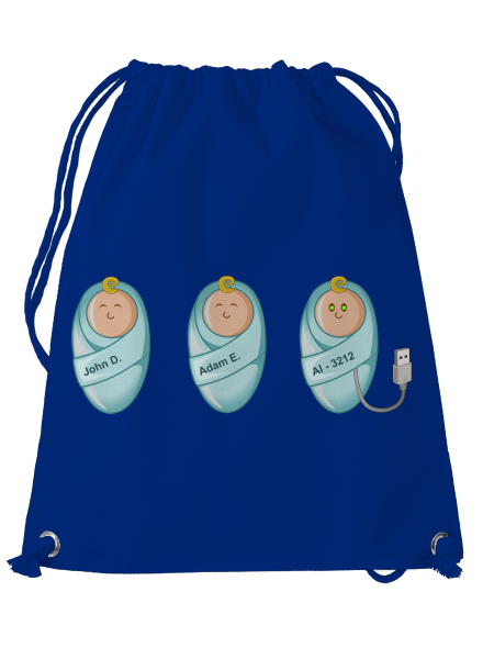 AI baby vak Royal Blue Mal