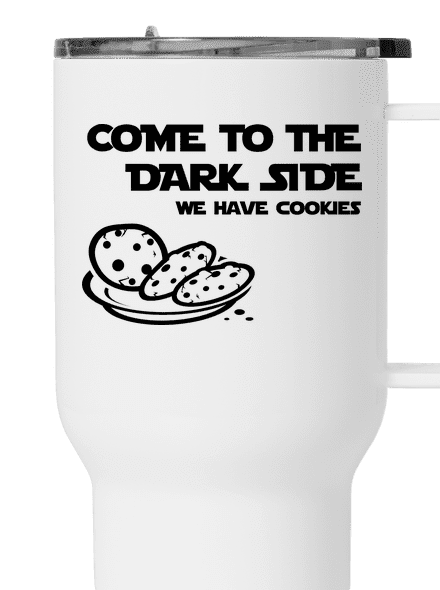 Come to the dark side termohrnek White